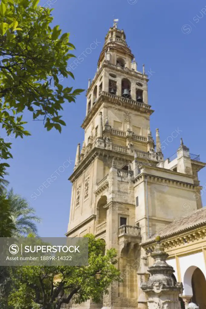 Cordoba, Cordoba Province, Spain; Torre del Alminar of The Great Mosque