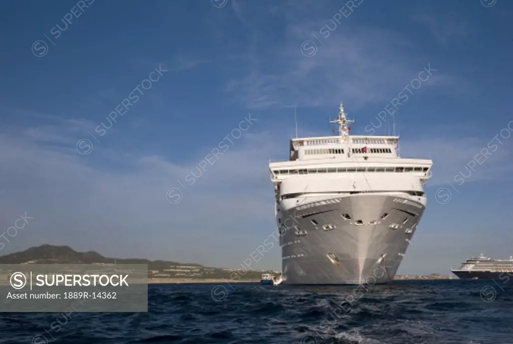 Los Cabos, Mexico; Cruise ships