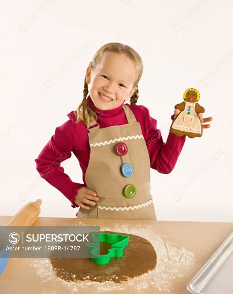 Child baking