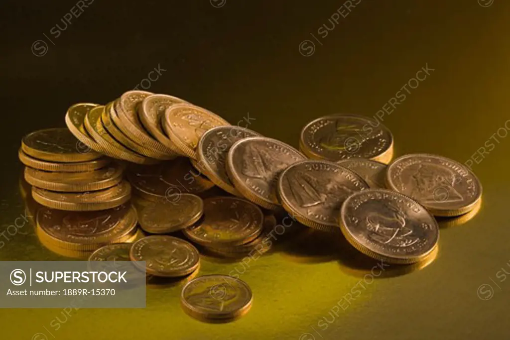 Gold coins  