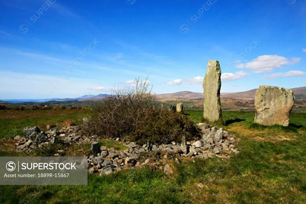 Kealkill Stonecircle, Bantry, Co Cork, Ireland; Ancient stone circle