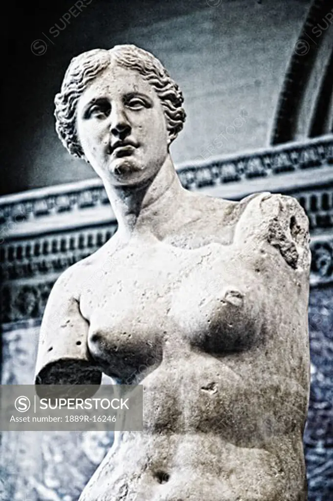 Louvre, Paris, France; Statue or Venus de Milo
