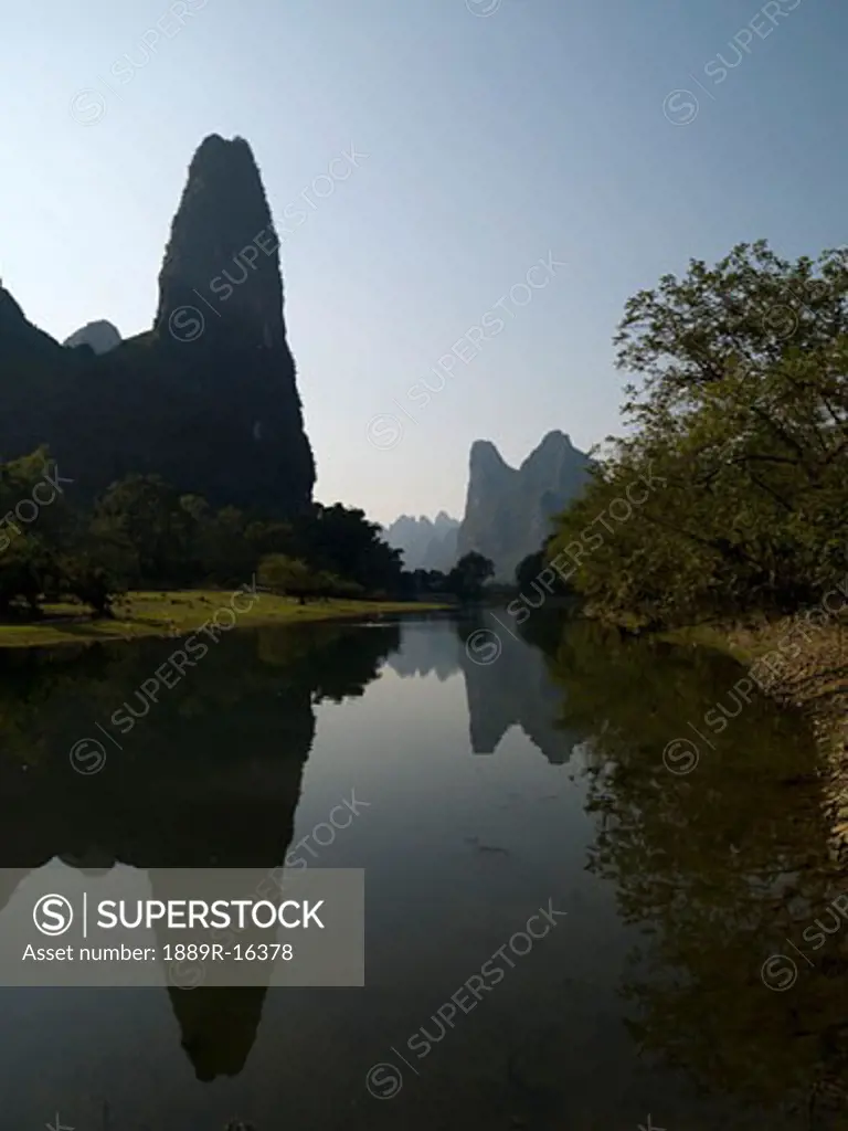Li river, Yangshuo county, Guilin, Guangxi Province, China