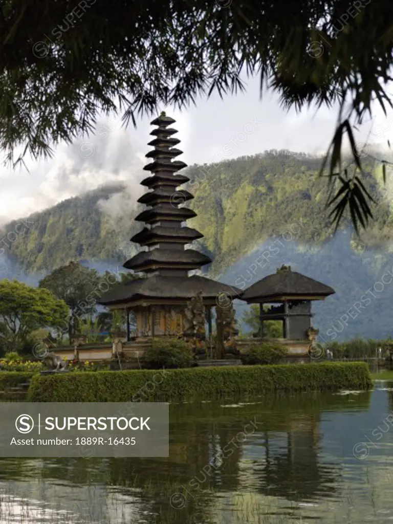 Ulun Danu Temple on Beratan Lake; Bali, Indonesia