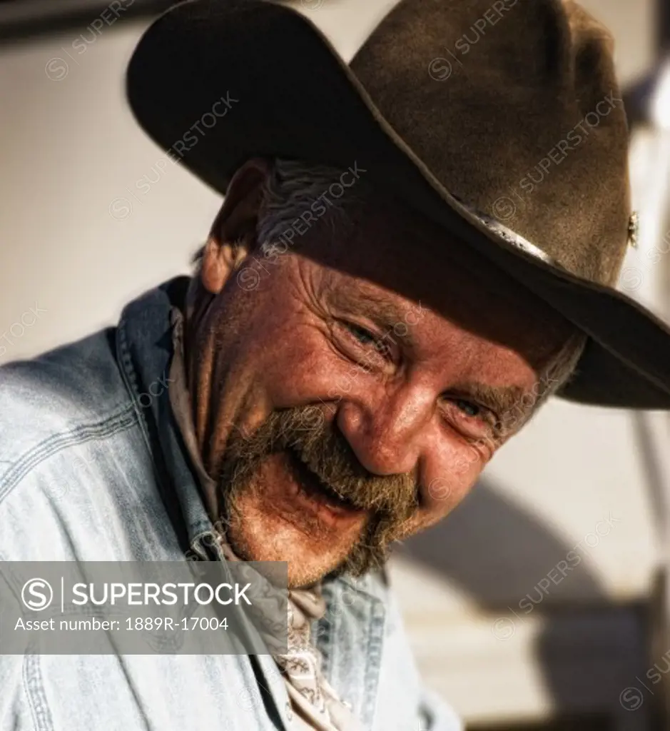 Portrait of cowboy  