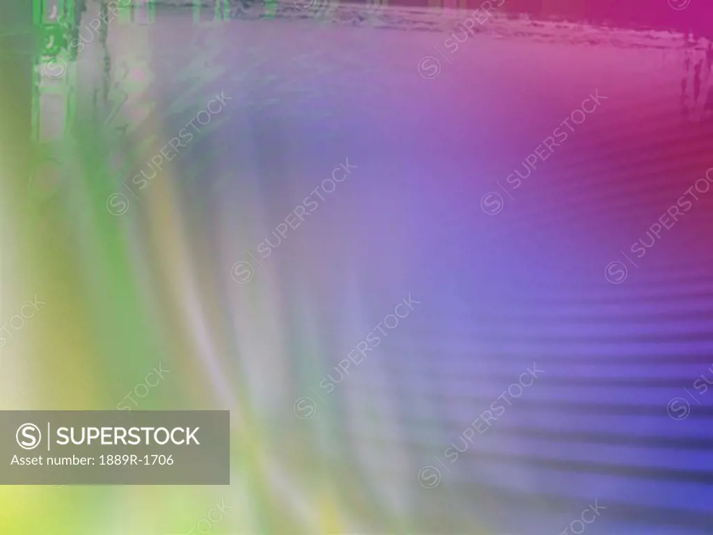 Multi-Coloured Computer Generated Image