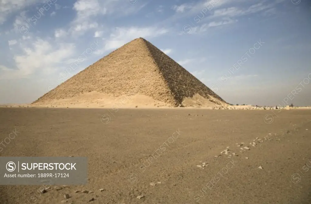 Dahshur, Egypt; The Red Pyramid  