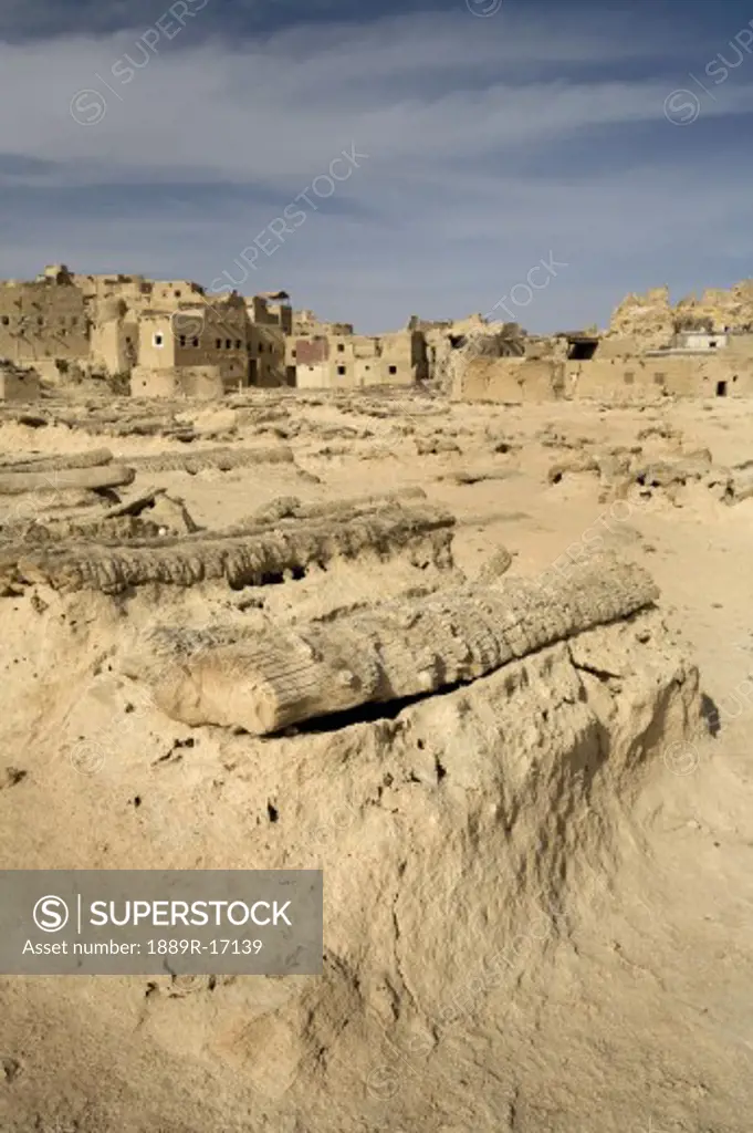 Siwa Town, Siwa Oasis, Egypt; Fortress of Shali