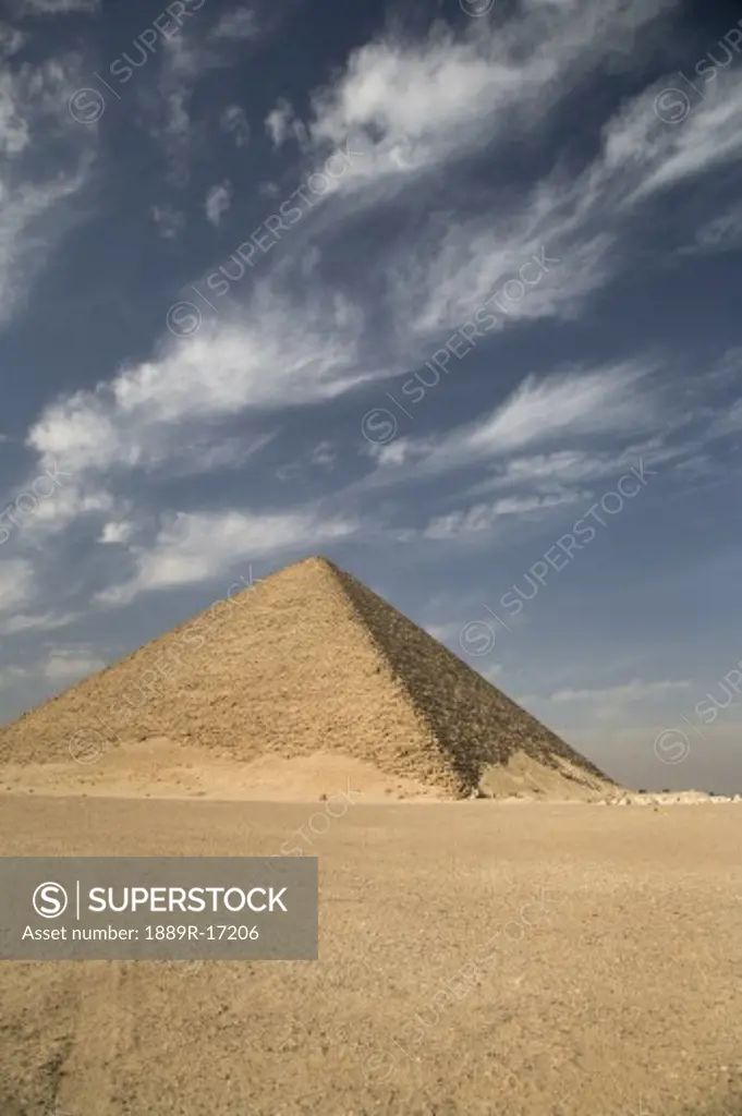 Dahshur, Egypt; The Red Pyramid