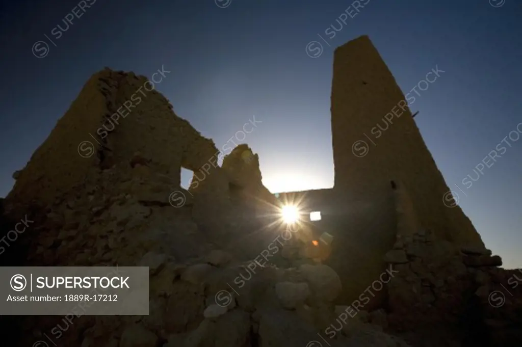 Siwa Oasis, Egypt; The Temple of the Oracle