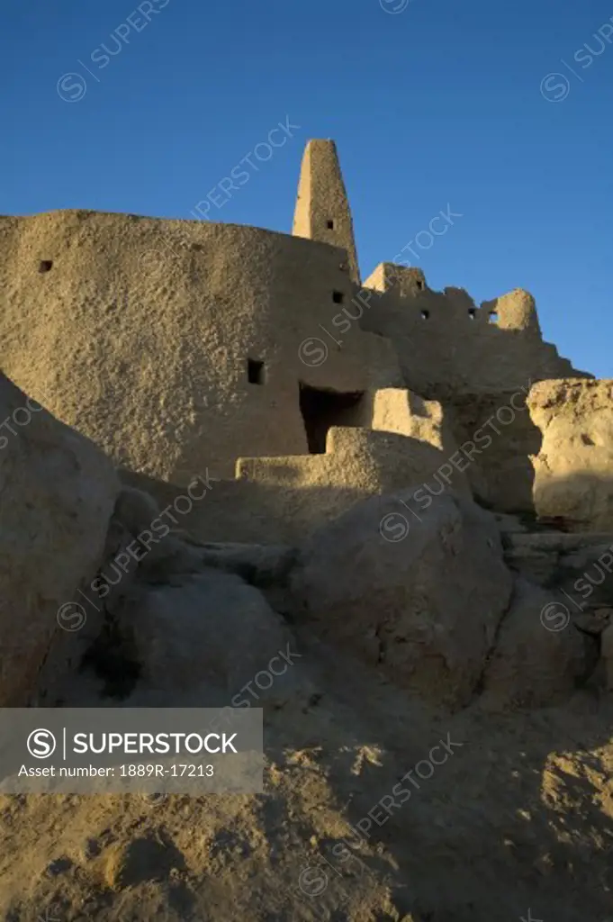Siwa Oasis, Egypt; The Temple of the Oracle