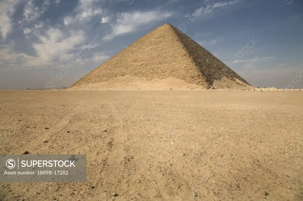 The Red Pyramid, Dahshur necropolis, Egypt, Africa