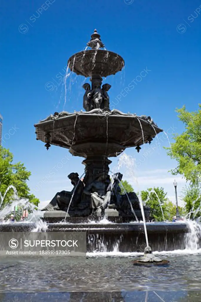 The Fountain of Tourney, Quebec City, Quebec, Canada