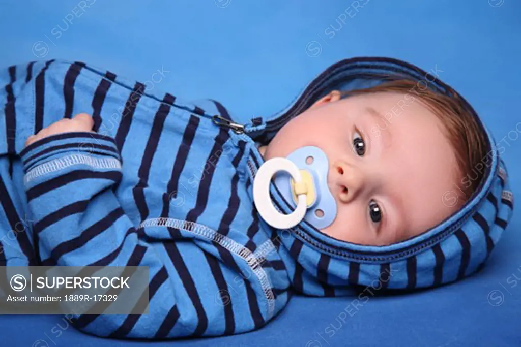 Baby boy; Portrait of a baby boy