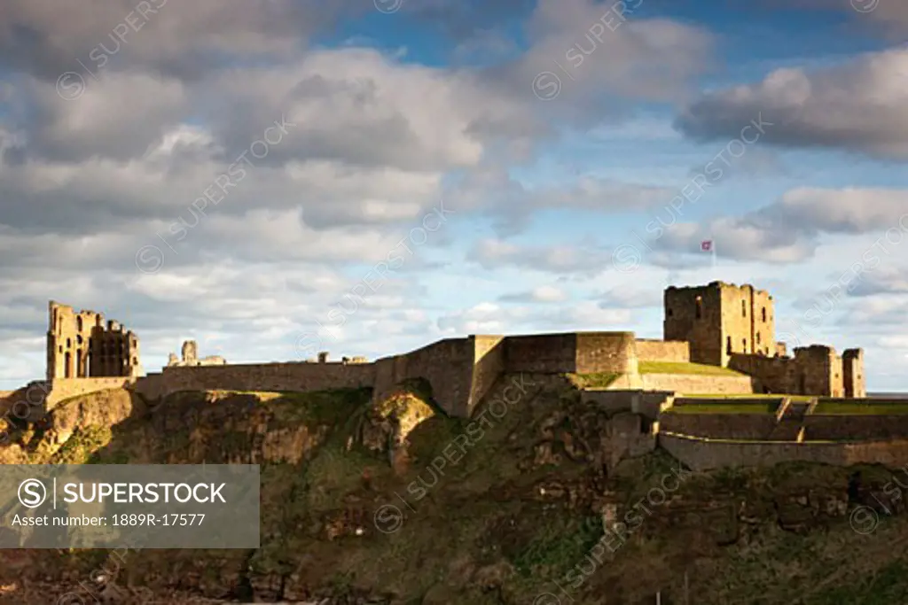 Tynemouth, North Tyneside, England; Castle and priory ruins