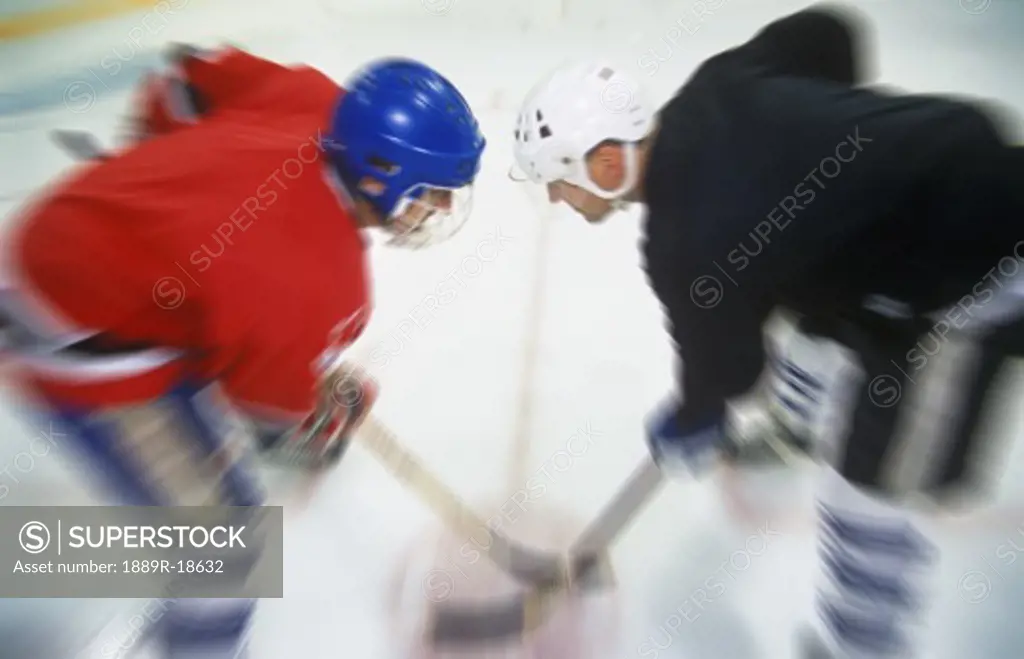 Hockey face-off
