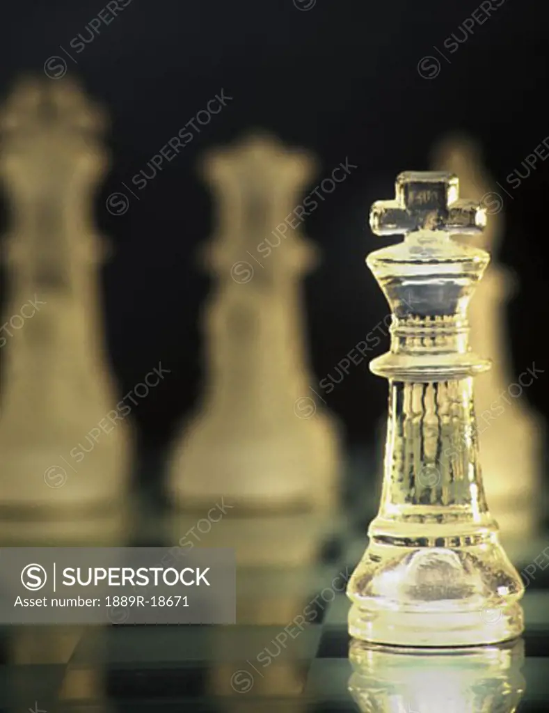 A king in chess