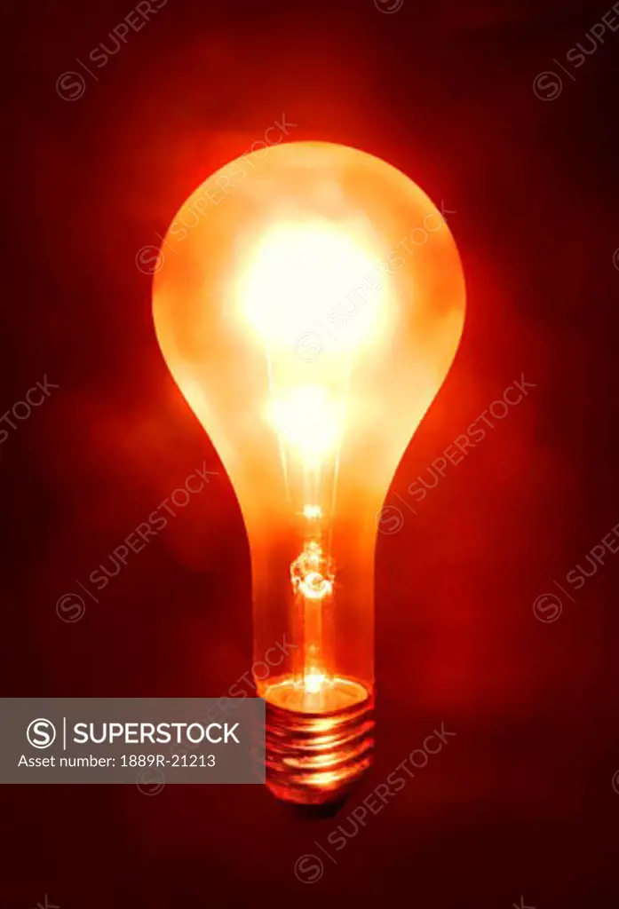 A light bulb