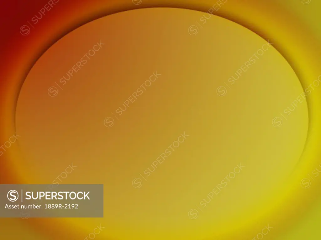 circular yellow and red disc computer generated design