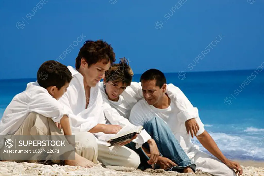 Beach bible study