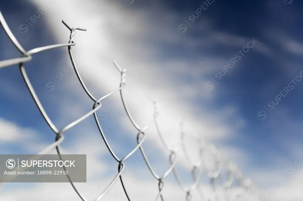Chain linked fence