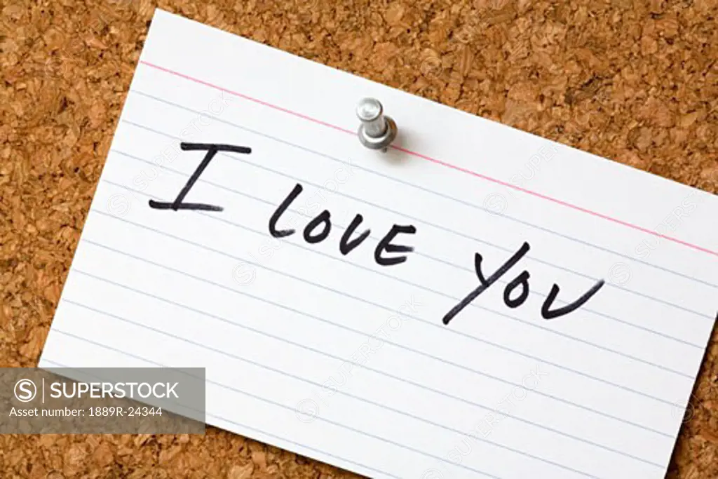 Love note