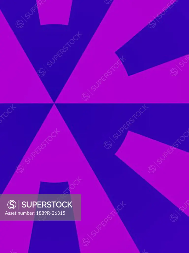 Purple and blue abstract