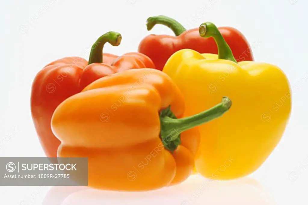 Collection of colorful peppers