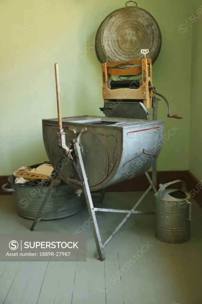 Old fashioned laundry room