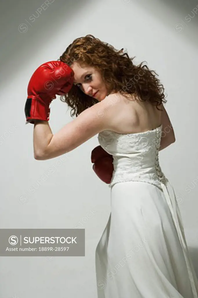 Woman ready to fight
