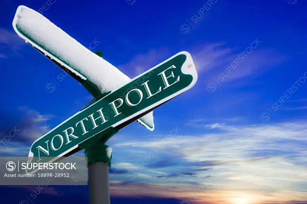 Signpost to the North Pole