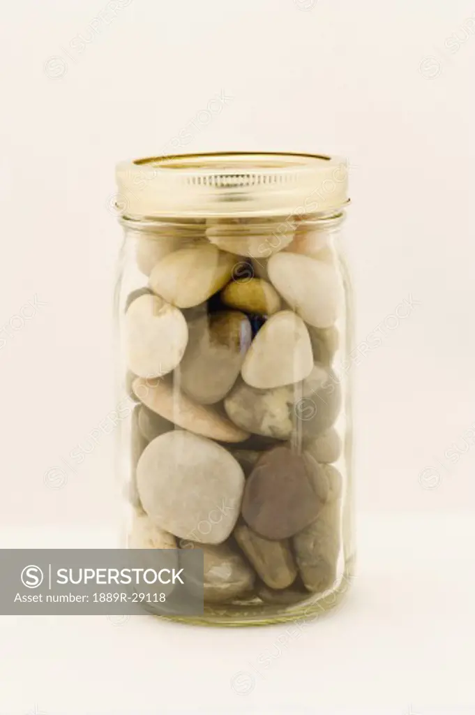 Rocks in a jar