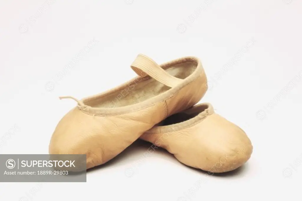 A pair of ballet slippers