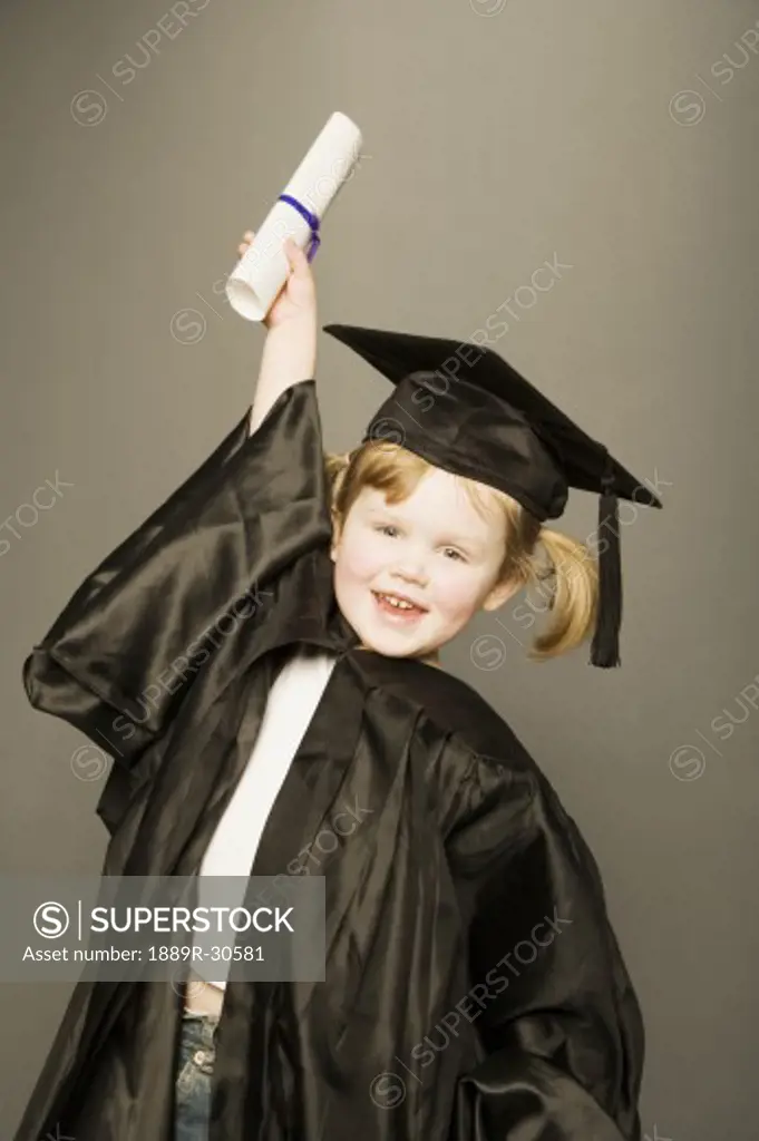 Graduation for young child
