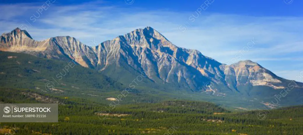 Scenic Rocky Mountains view