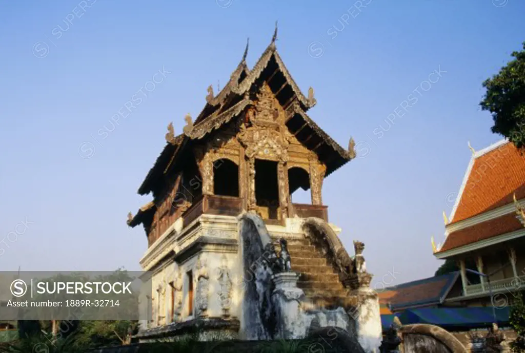 Phra Sing Luang Temple in Chiang Mai, Thailand