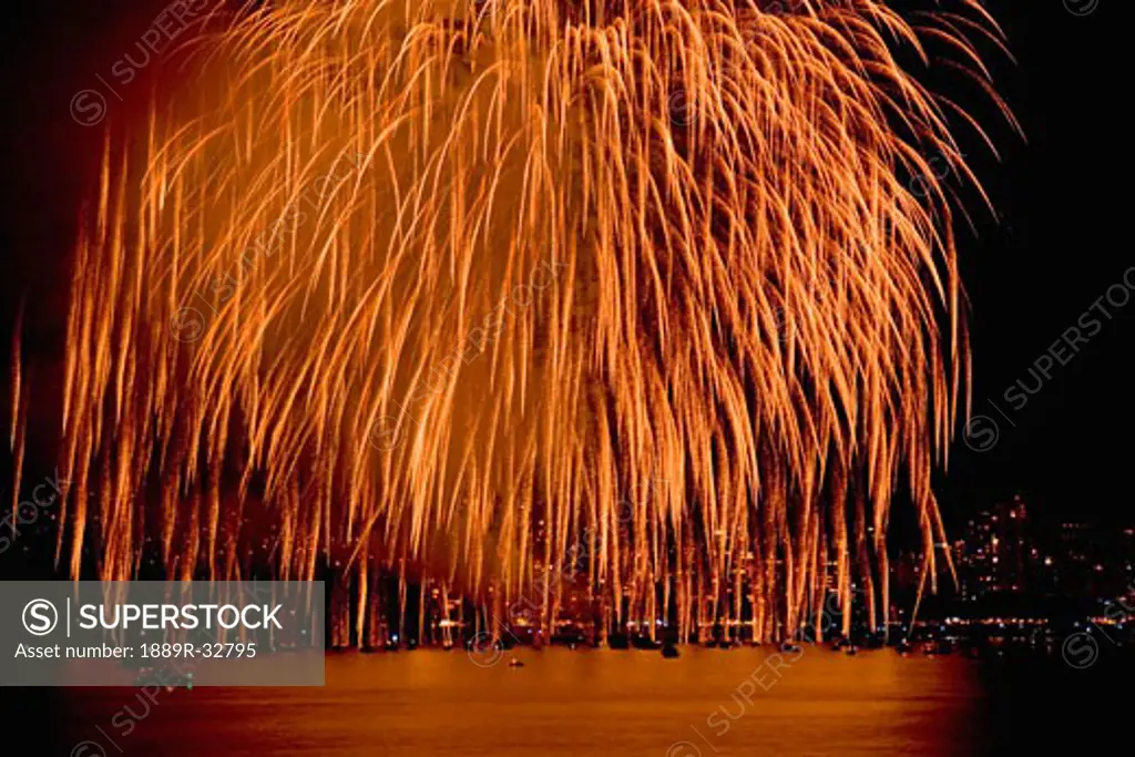 Fireworks, Vancouver, British Columbia, Canada  