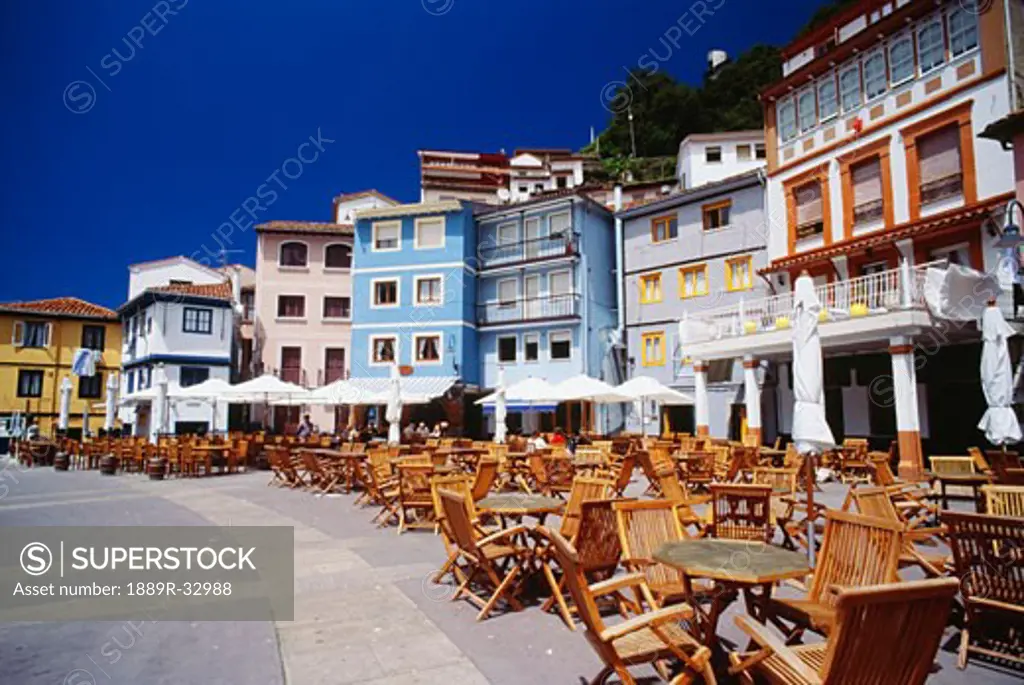 Town of Cudillero, Costa Verde, Spain