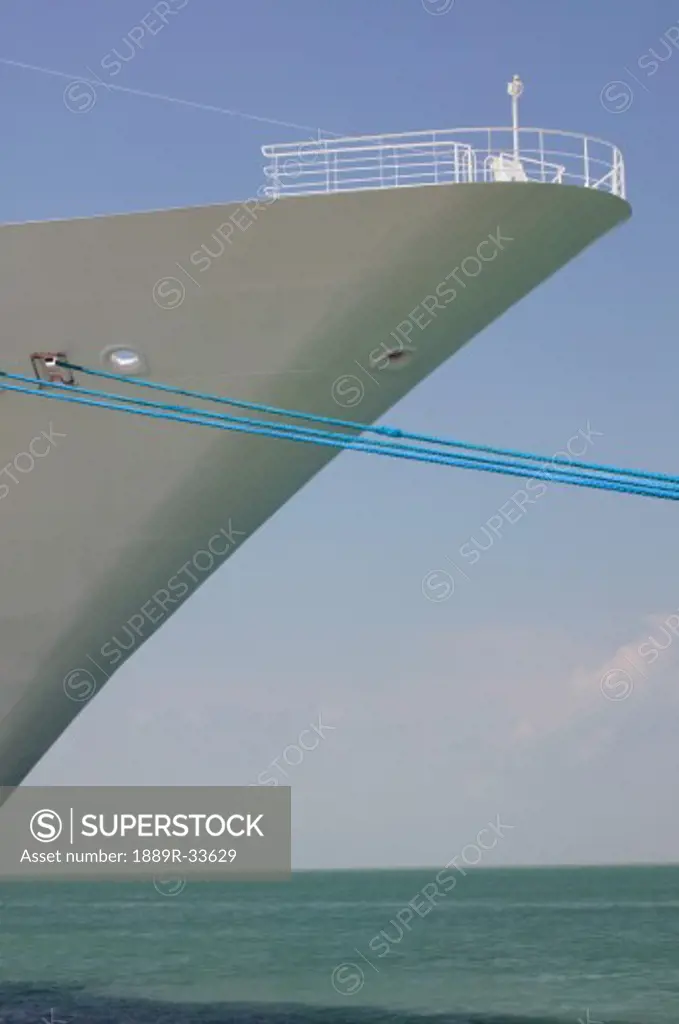 Bow of a ship