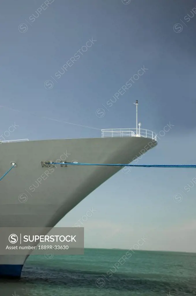 Bow of a ship