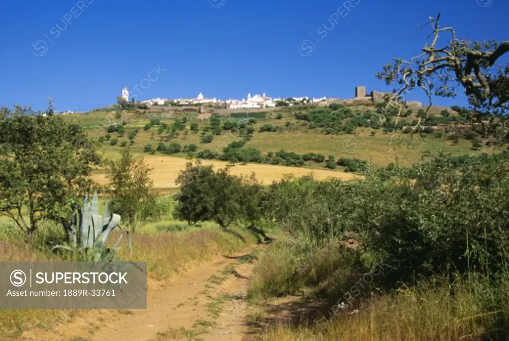 Hilltop fortified village of Monsaraz, Portugal