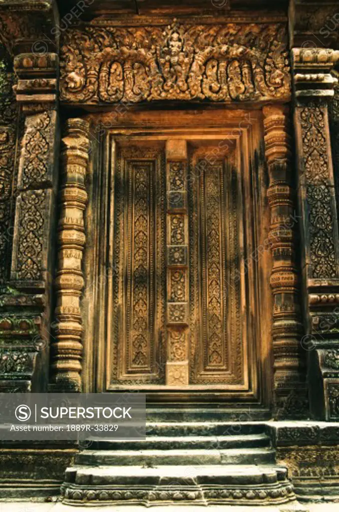 Doorway, Banteay Srei Temple, Angkor, Cambodia