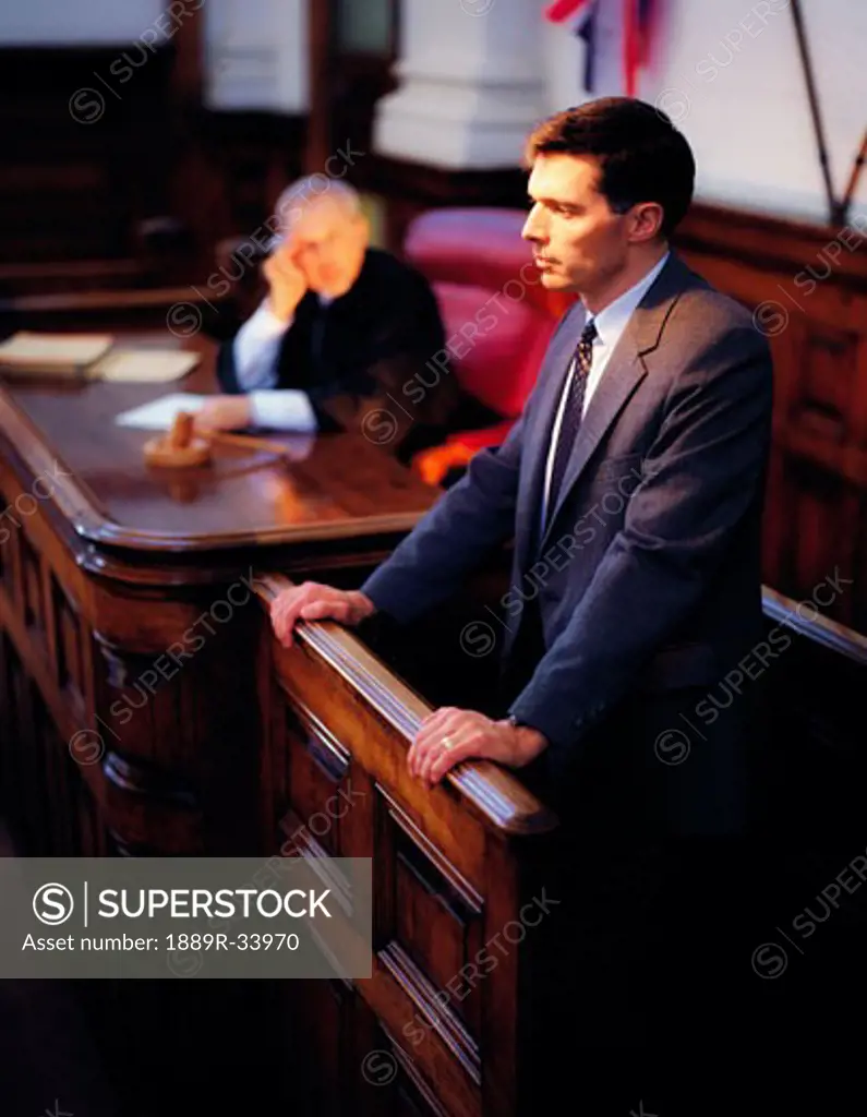 A man on the witness stand