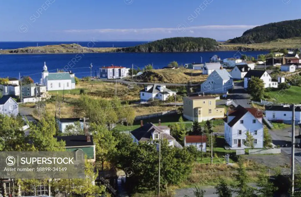 Historic fishing village of Trinity, Newfoundland, Canada