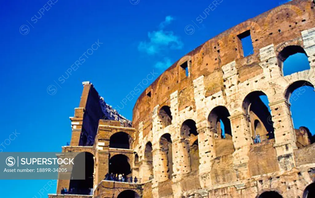The Colosseum, Rome, Italy, completed in 80 AD