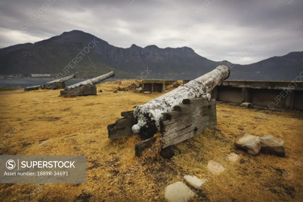 Old cannons, Hout Bay, South Africa