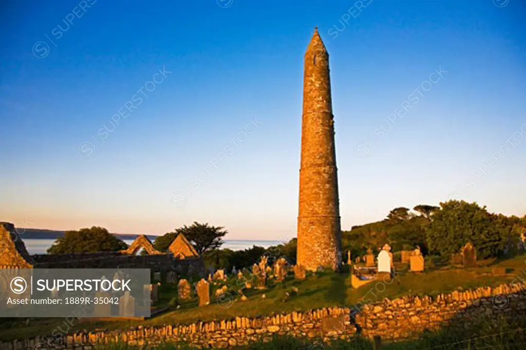 Round Tower, Ardmore, County Waterford, Ireland