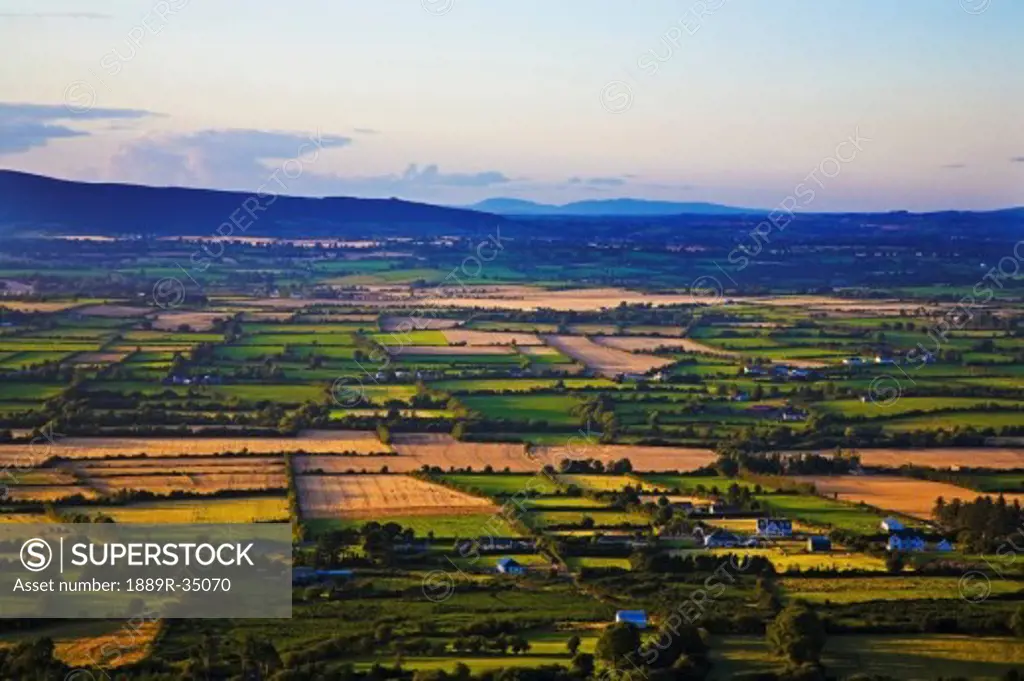 Tipperary Plain, Knockmealdown Mountains,  Co Tipperary, Ireland  