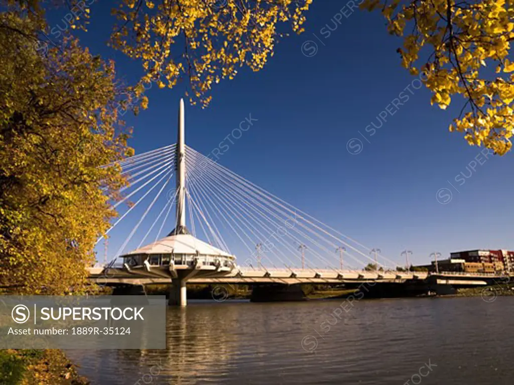 Bridge in Winnipeg, Manitoba, Canada