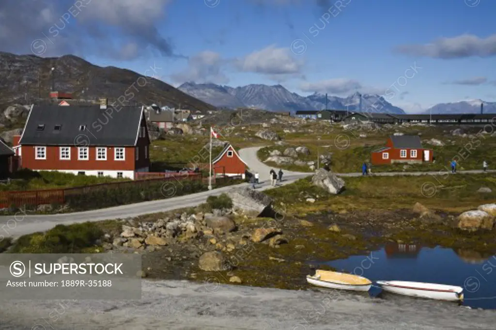 Museum in Nanortalik Port, Island of Qoornoq, Province of Kitaa, Southern Greenland, Kingdom of Denmark  